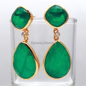 Angelina Jolie inspired. Gold vermeil.